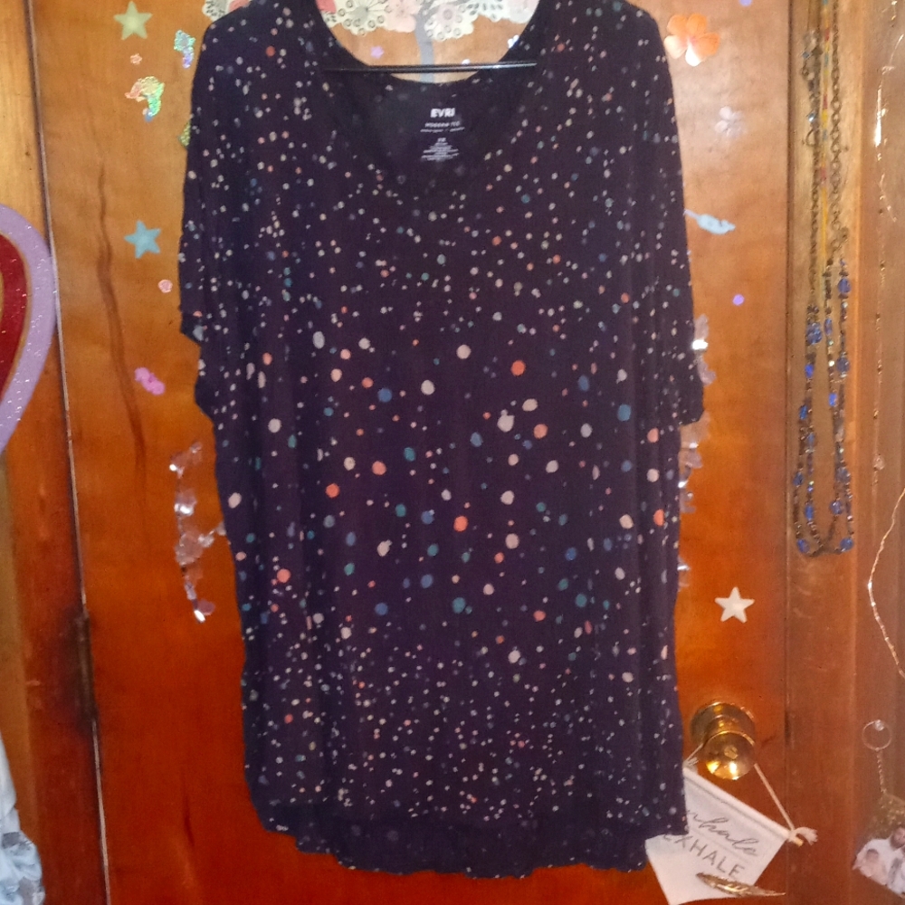 Evri polka dot shirt size 3